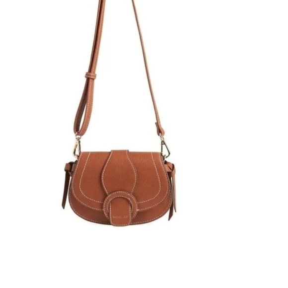 NWT Rachel Zoe - Edessi Crossbody and Belt Bag, Brown, Vegan Leather - Picture 4 of 7
